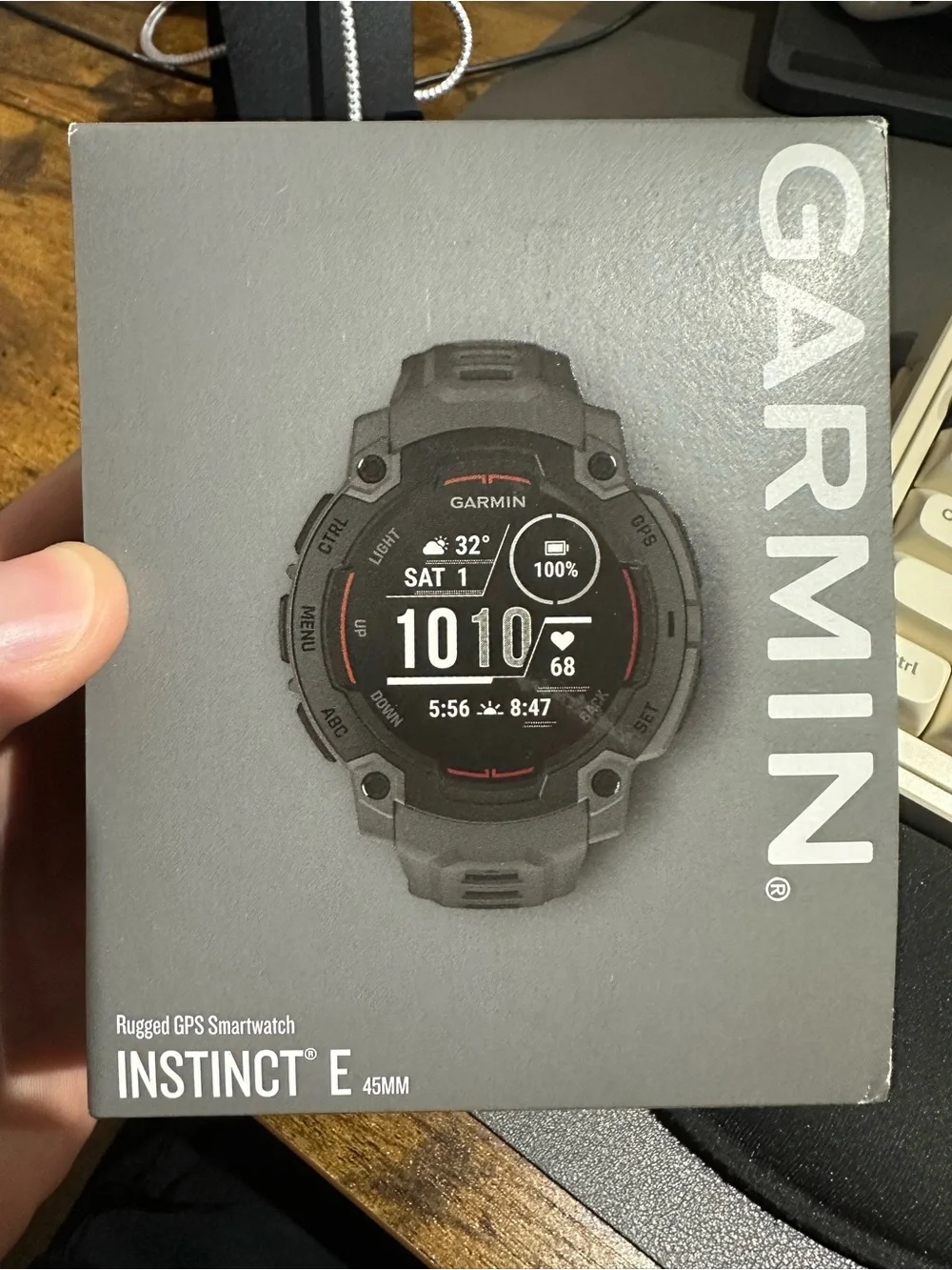 garmin Instinct Tactical GPS Smartwatch - Black